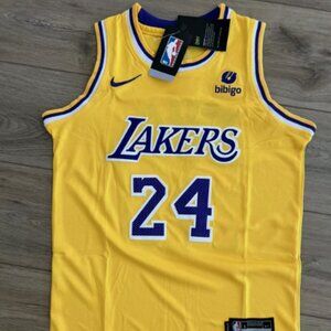 Kobe bryant #24. Youth  Yellow LA Lakers Jersey